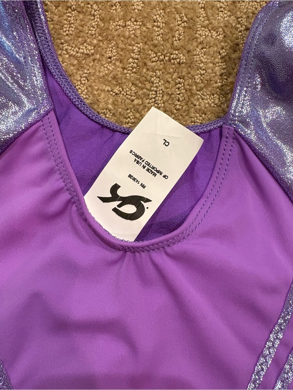 NWT GK Child Large Leotard - Picture 6 of 6